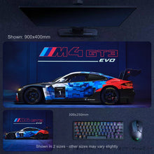 BMW M4 GT3 Gaming Desk Mat - Large XL Mouse Pad, BMW Motorsport Livery (10 Designs)