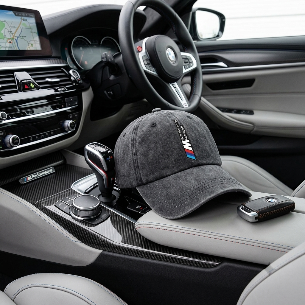 Хлопковая кепка BMW M Performance – Вышитая бейсболка