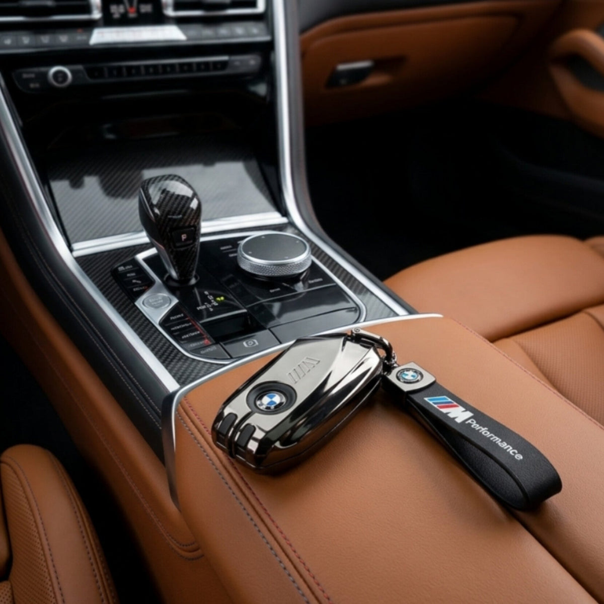 غطاء مفتاح ذكي BMW - غطاء معدني كامل التغليف (الفئة F/G/الجديدة G)
