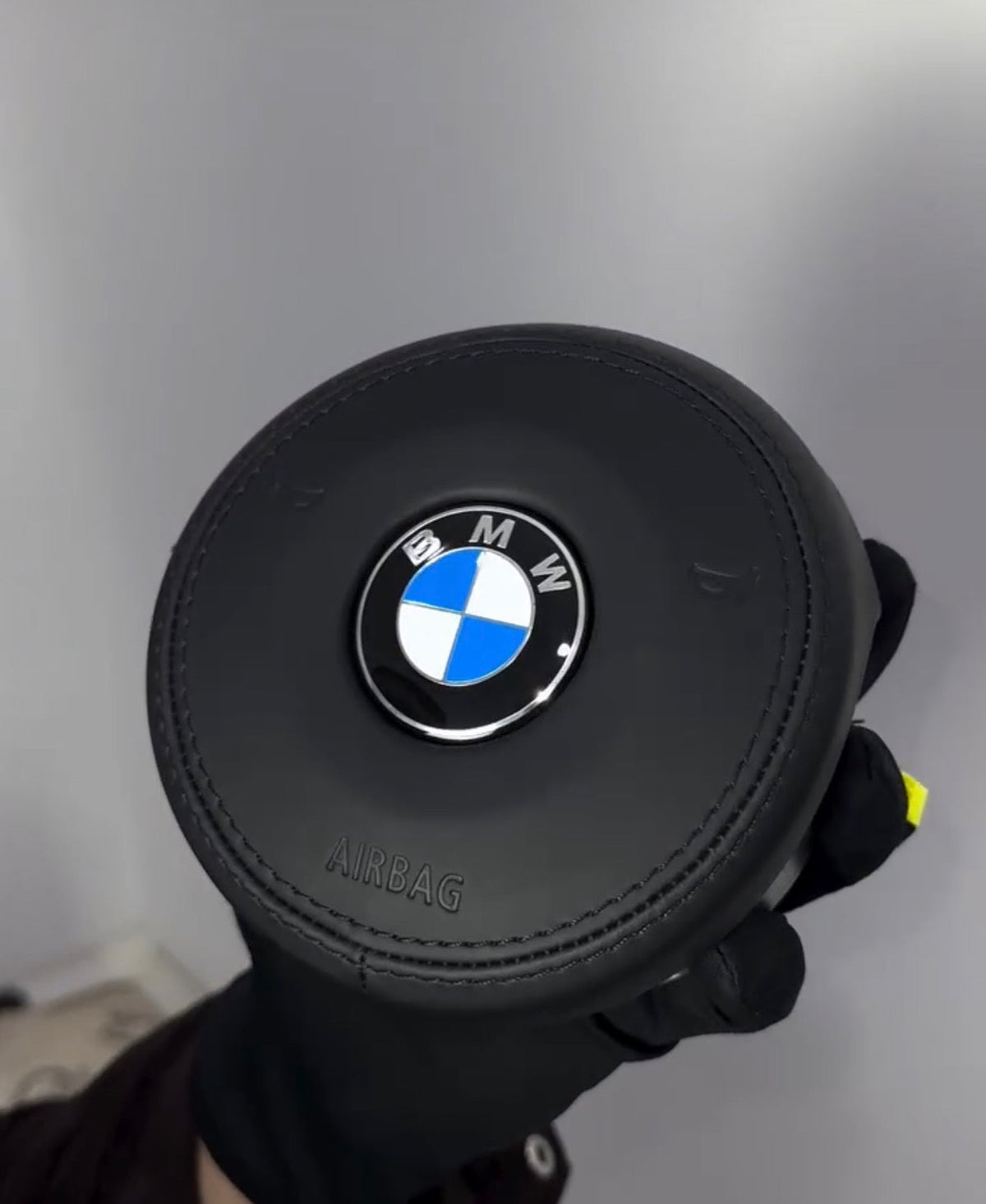 BMW F-Series Leather OEM Airbag - front view