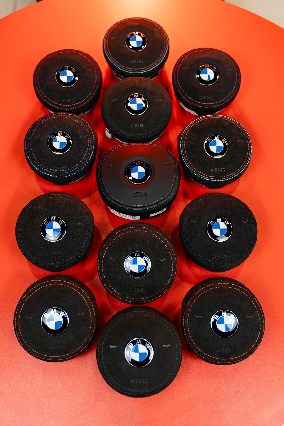 BMW F-Series OEM Airbag stock - warehouse view