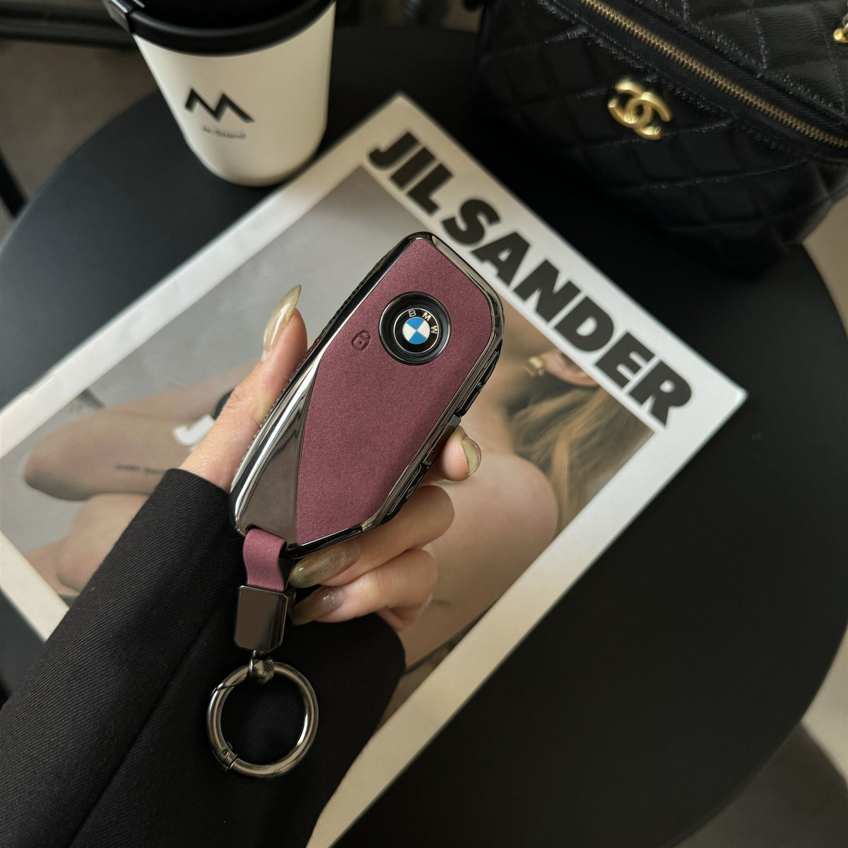 Compatible with BMW key covers, new 5 Series 7 X1 X5 X3 shell X4 X6 35 530 Blade 3 Series 325li buckle