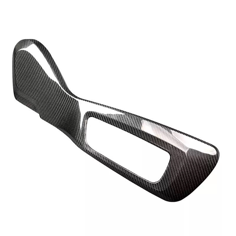BMW M2 M3 M4 dry carbon fiber seat side panel, 3K twill weave glossy finish