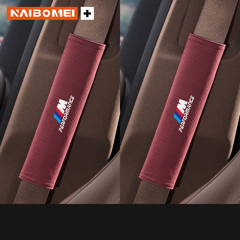 Накладка на ремень безопасности BMW M – замшевая накладка на ремень