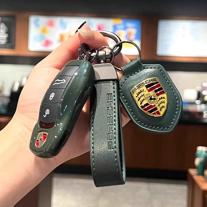 Porsche Signature Gloss Key Shell – 13-Colour Crest Collection and Houndstooth Edition