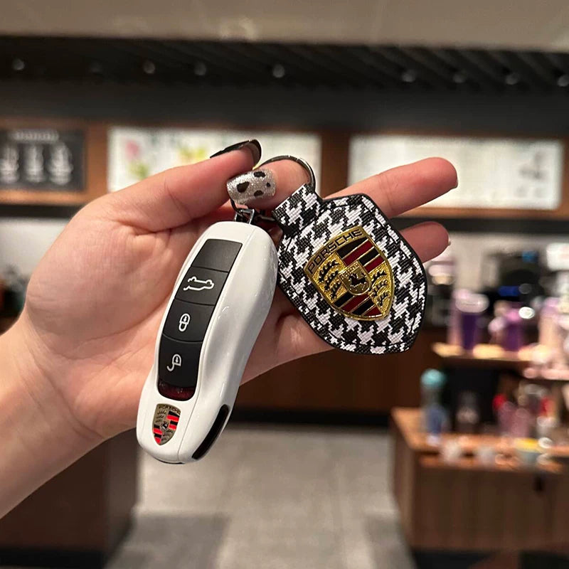 Porsche Signature Gloss Key Shell – 13-Colour Crest Collection and Houndstooth Edition