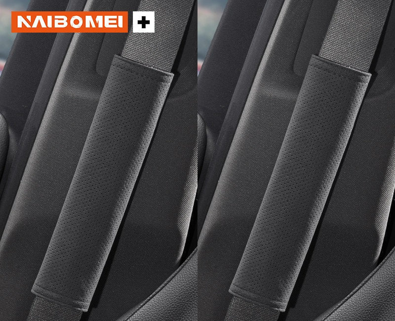 BMW M Performance seat belt shoulder pad, black, pair, 23cm