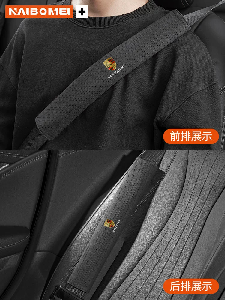 Applicable Porsche Paramela 911 Cayenne 718 Parmecalman car seat belt shoulder guard trim trim