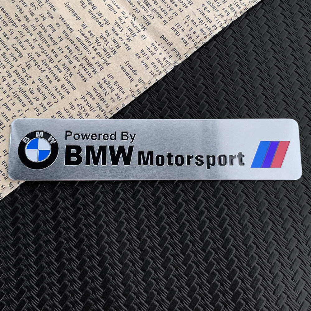BMW & Mercedes-Benz Metal Emblem Badge Stickers