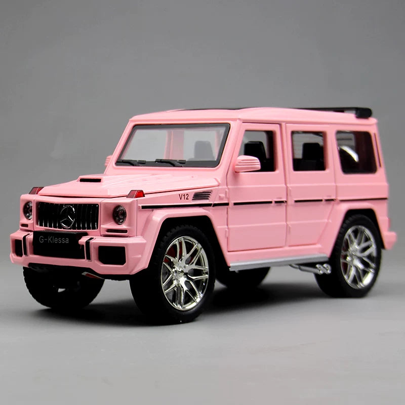 Sakura Pink 1:24 Mercedes-AMG G63 diecast model – Model Only