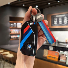 BMW M Performance nøgleetui – lædercover med rem (5- / 7-serie)