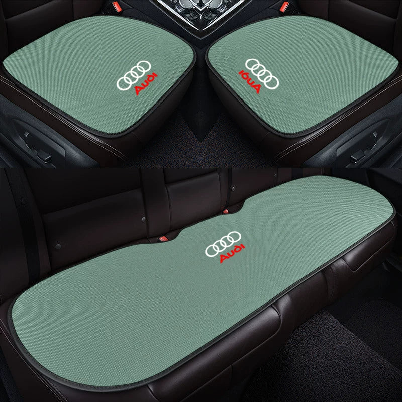 Audi breathable linen front and rear 3-piece set in Sage Green