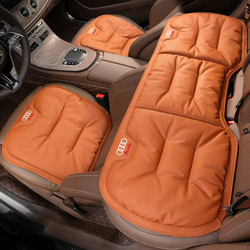 Audi Elite Cloud-Top Seat Cushions – Perforated Breathable All-Season Comfort