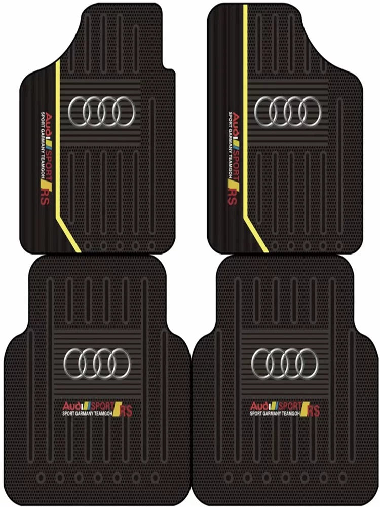 Audi Sport all-weather floor mat set – RS Sport Stripe