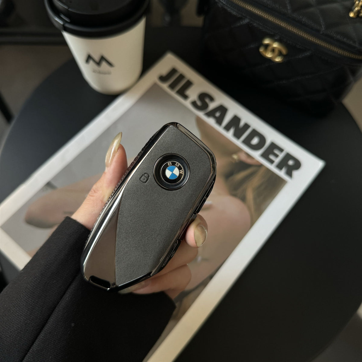 Compatible with BMW key covers, new 5 Series 7 X1 X5 X3 shell X4 X6 35 530 Blade 3 Series 325li buckle