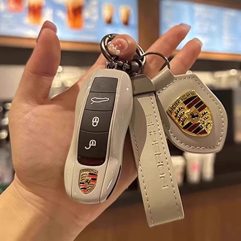 Porsche Signature Gloss Key Shell – 13-Colour Crest Collection and Houndstooth Edition