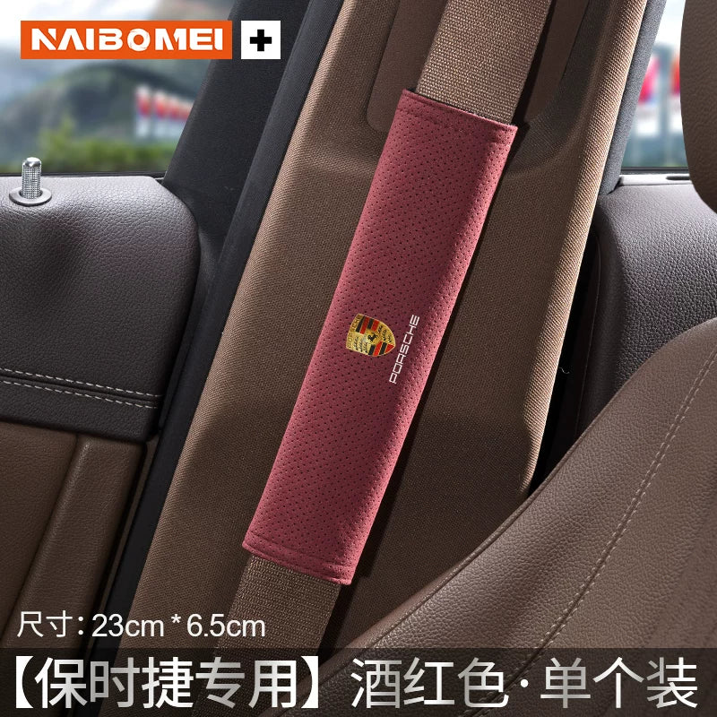 Applicable Porsche Paramela 911 Cayenne 718 Parmecalman car seat belt shoulder guard trim trim