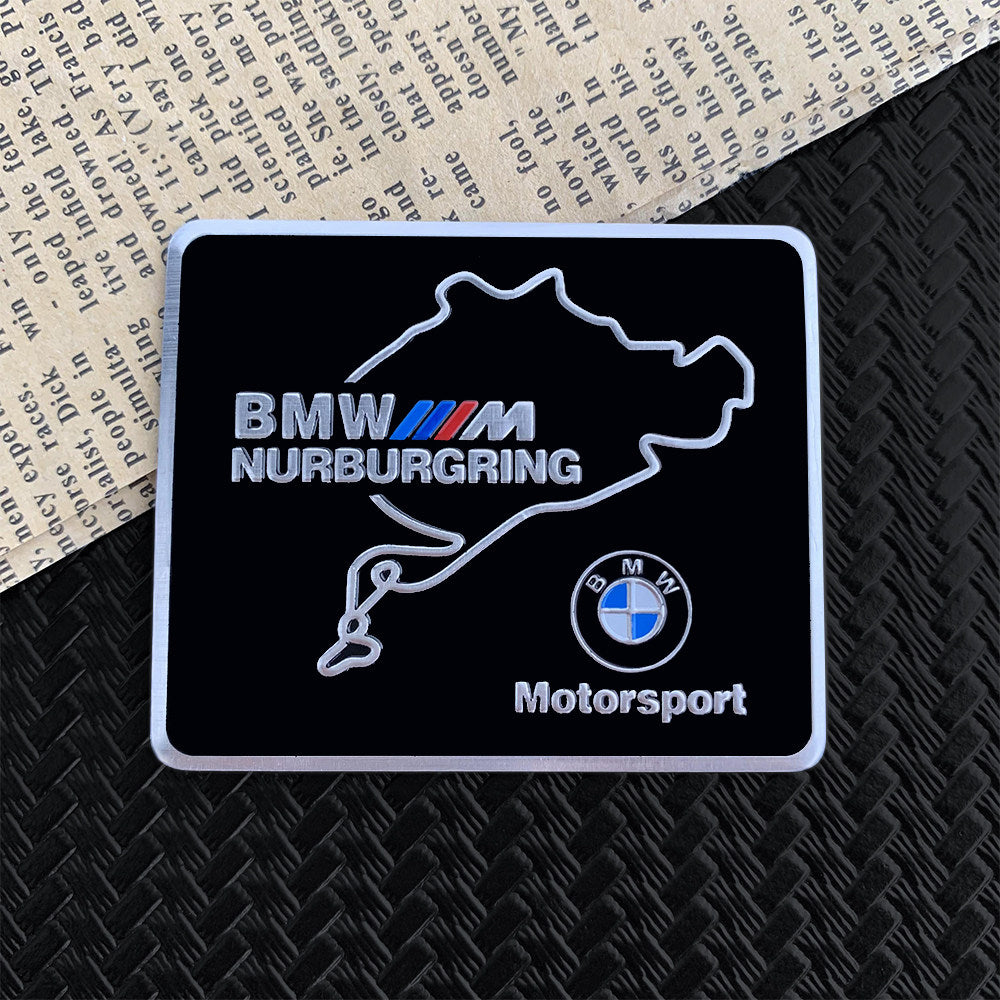 BMW & Mercedes-Benz Metal Emblem Badge Stickers