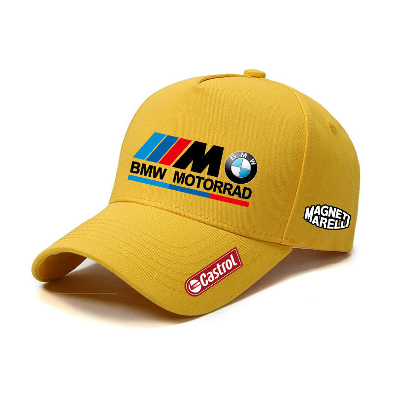 BMW M Castrol Racing baseball cap in yellow