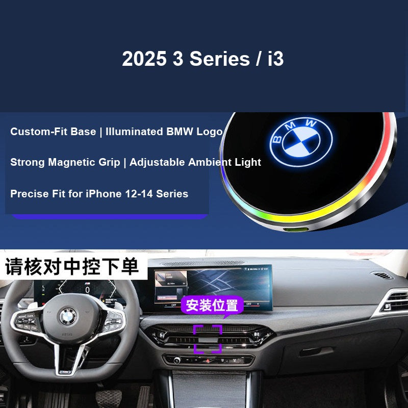 BMW magnetic phone mount 2025 3 Series i3 fitment