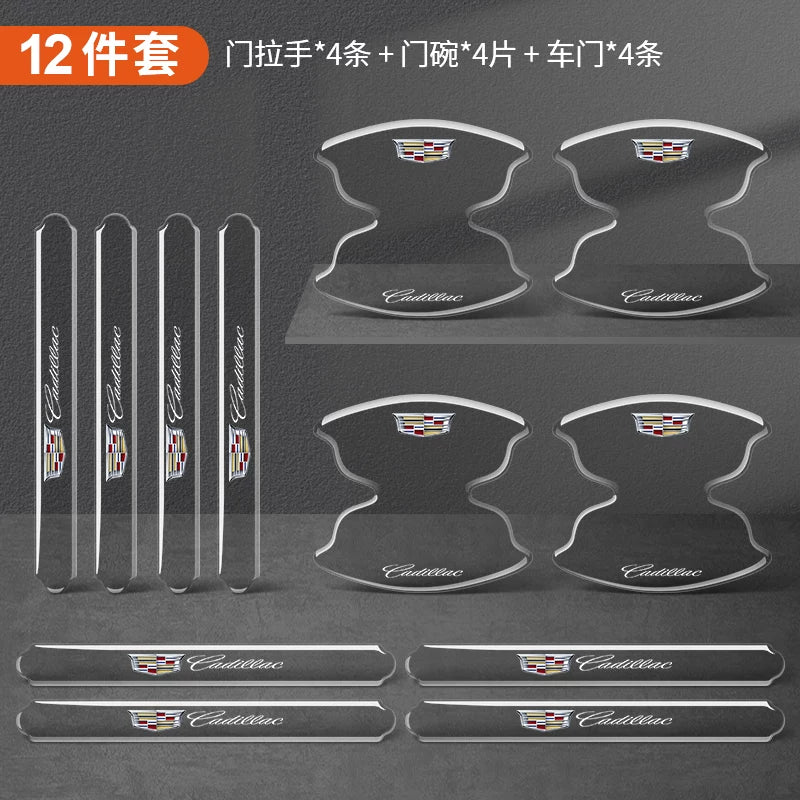 Car door handle stickers, door bowl protectors, anti-scratch scratch protectors, transparent paint protective films, decorative supplies