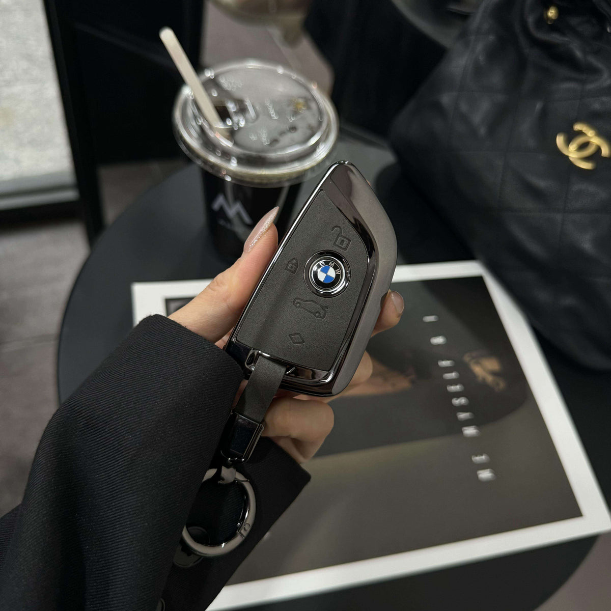 Compatible with BMW key covers, new 5 Series 7 X1 X5 X3 shell X4 X6 35 530 Blade 3 Series 325li buckle