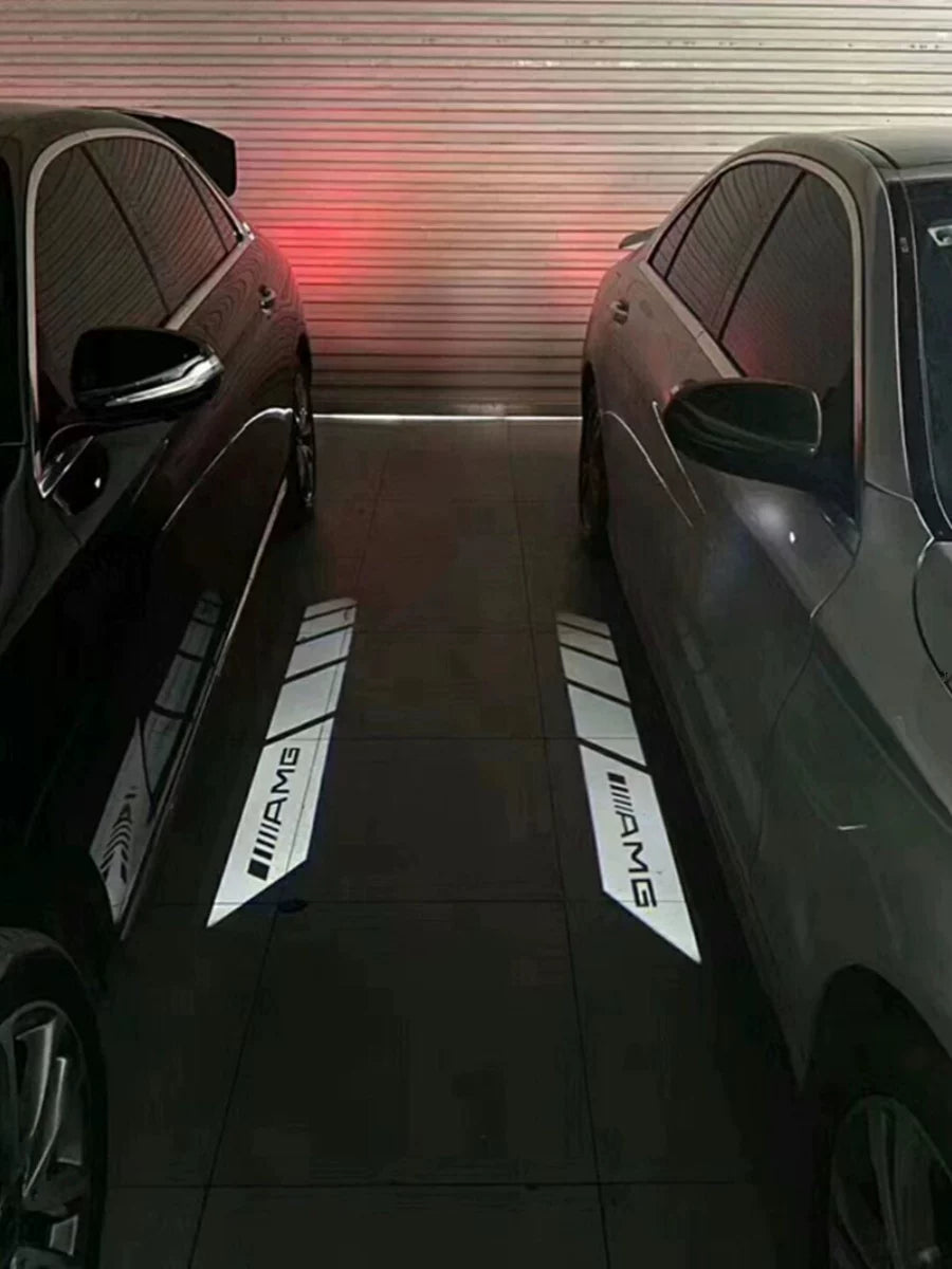 Mercedes-Benz AMG Grand Entrance Light Carpet – Side Mirror Welcome Projectors