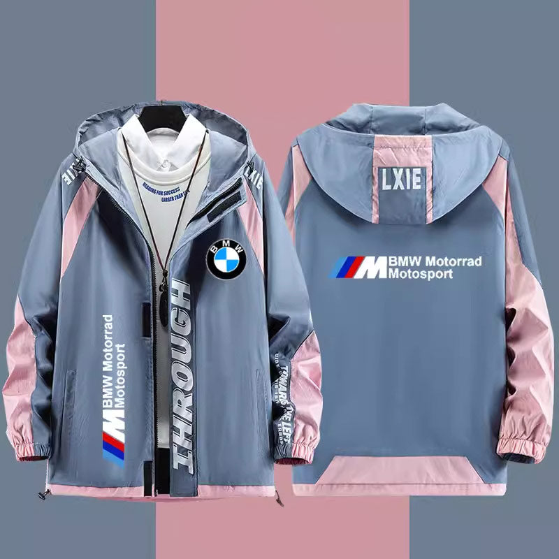 سترة واقية من الرياح BMW M Power - تصاميم زرقاء