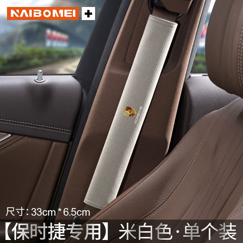 Applicable Porsche Paramela 911 Cayenne 718 Parmecalman car seat belt shoulder guard trim trim