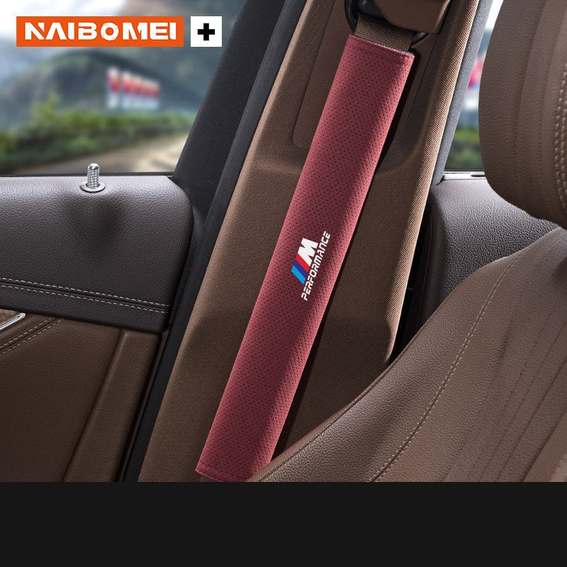 Накладка на ремень безопасности BMW M – замшевая накладка на ремень