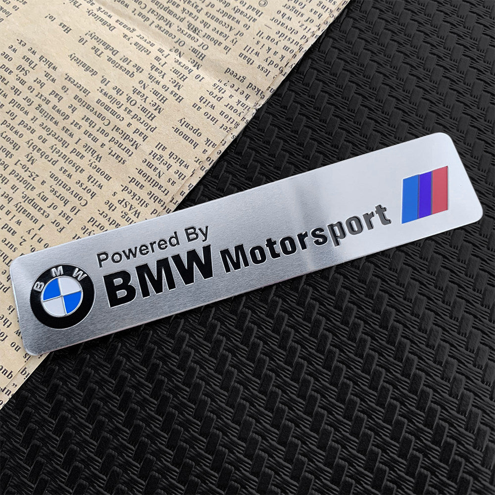 BMW Motorrad Decal & Emblem Sticker Set - Reflective, Metal & Embroidered Styles