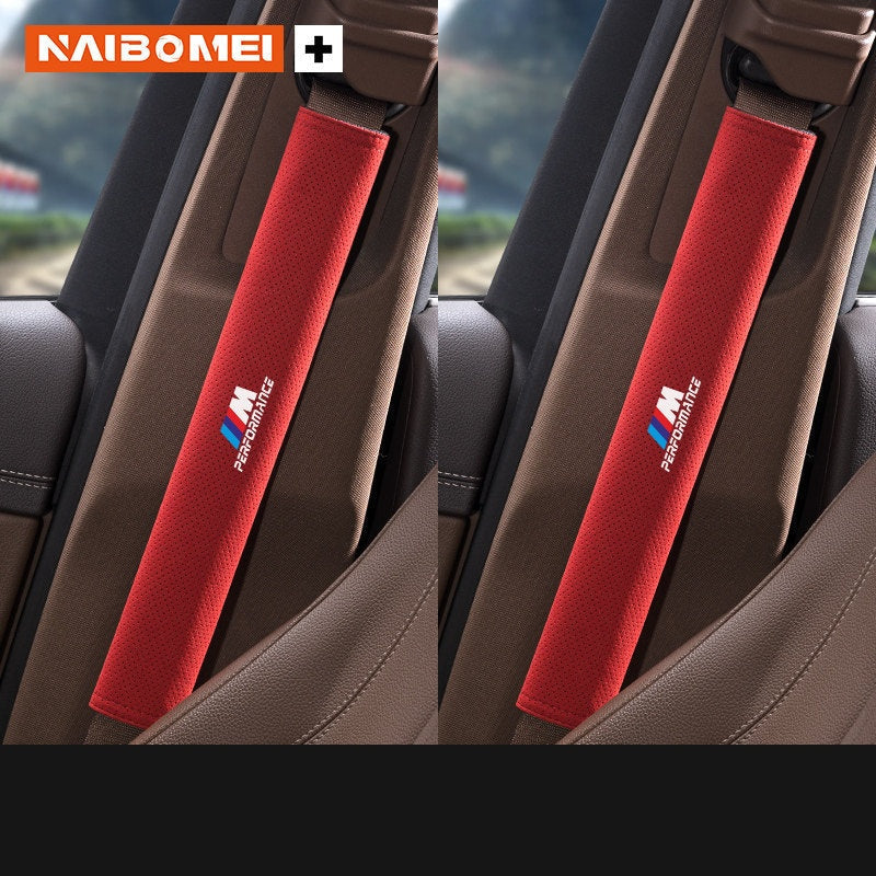 Накладка на ремень безопасности BMW M – замшевая накладка на ремень