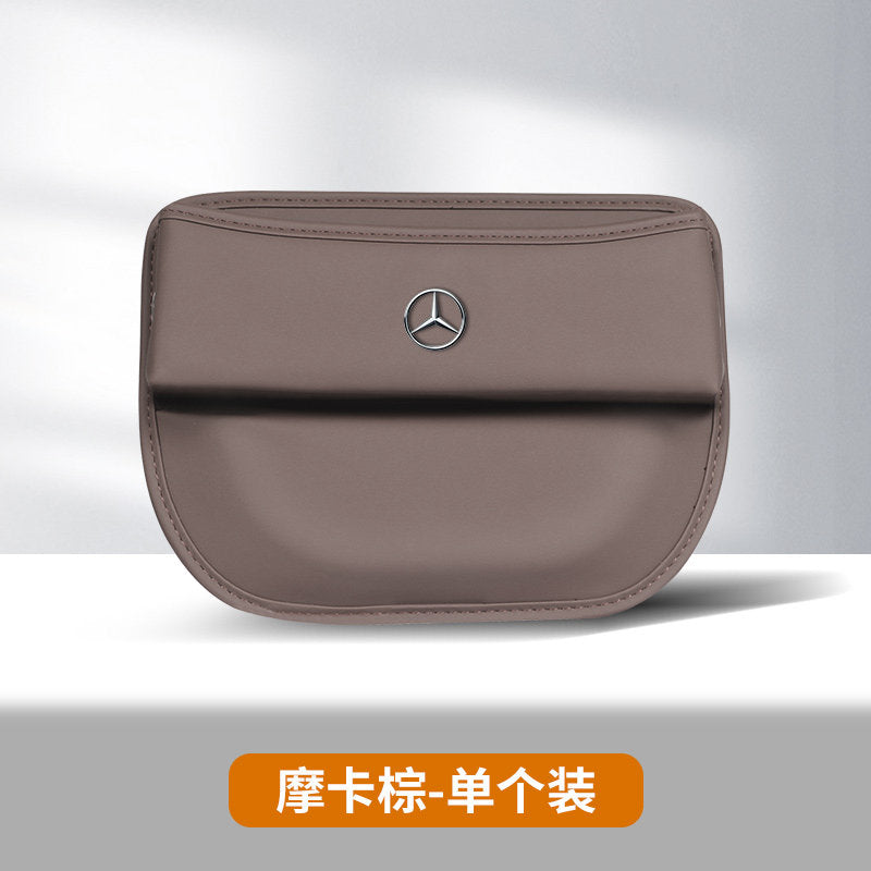 Compatible with Mercedes-Benz seat storage boxes, C-Class E-Class e300L C260l c200 GLC GLE car gap storage boxes