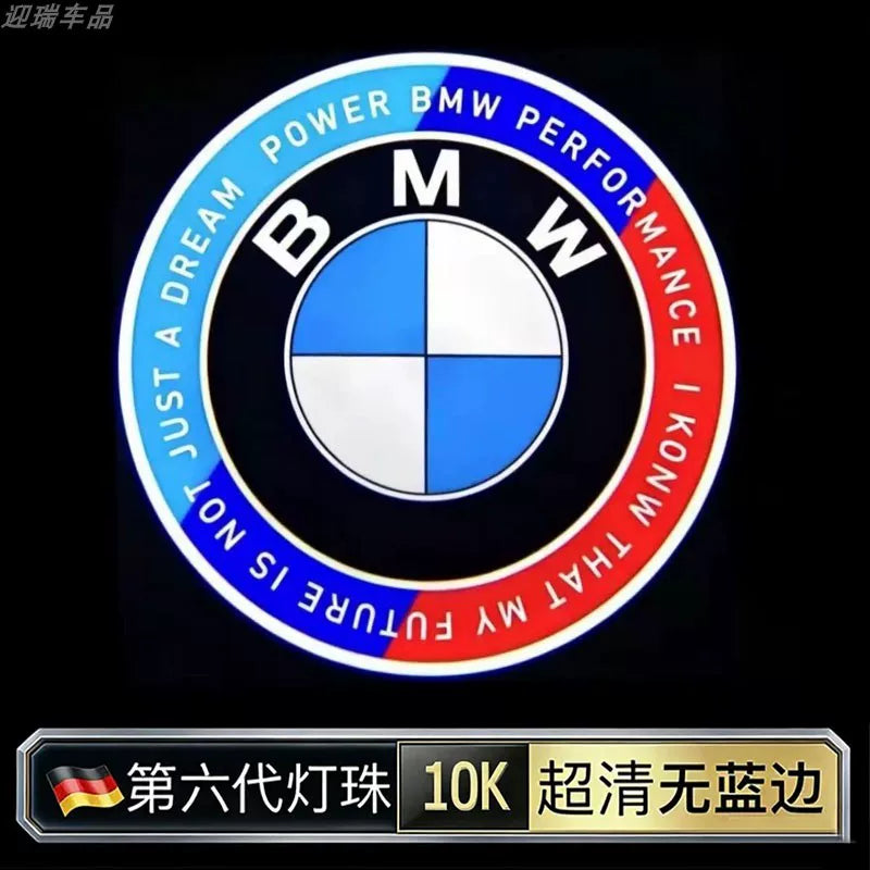 Suitable for BMW welcome lights, 1 Series, 2 Series, 3 Series, 5 Series, GT67 Series X1 X3 X5 i3 modified door projection ambient lights