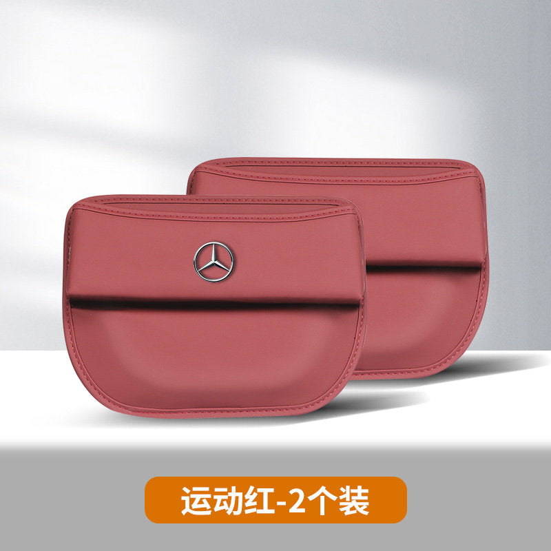 Compatible with Mercedes-Benz seat storage boxes, C-Class E-Class e300L C260l c200 GLC GLE car gap storage boxes