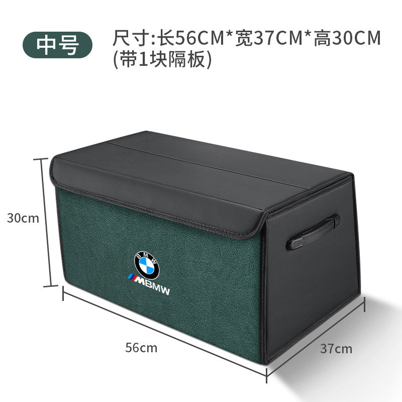 It is suitable for BMW X3X1X4X5X6 series, 5 series, 3 series, trunk storage, car arrangement, storage compartment decoration