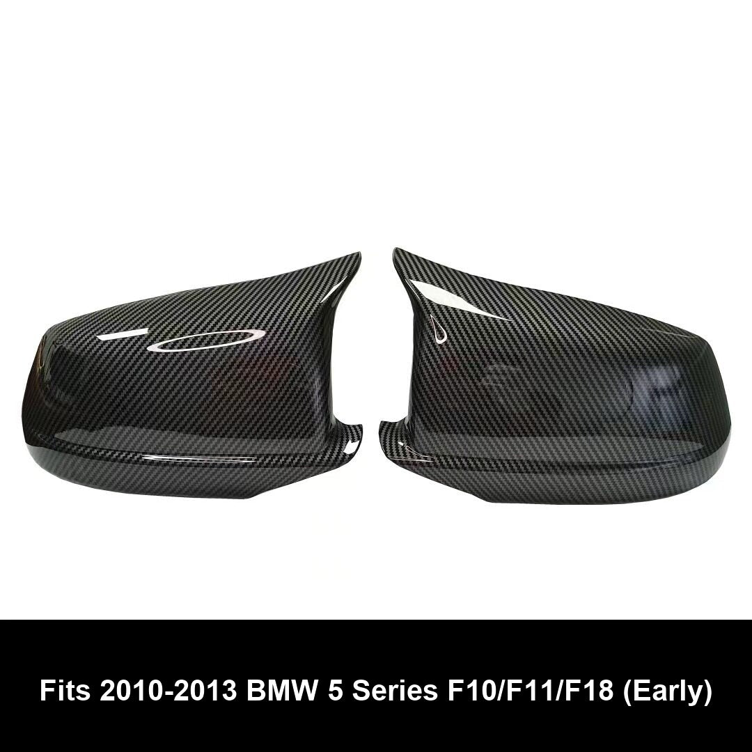 BMW horn mirror cover installed - fits BMW 5 Series F10/F18 late 2014-2017