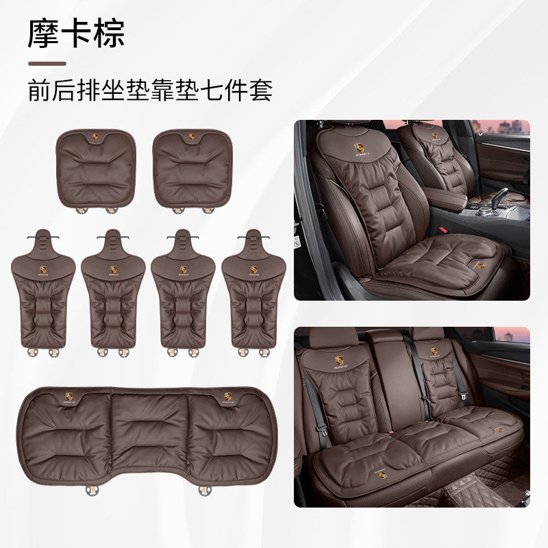 Porsche seat cushions: new Cayenne Panamera Macan 718 911 interior seat cushion covers suitable for all seasons