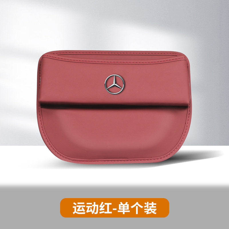 Compatible with Mercedes-Benz seat storage boxes, C-Class E-Class e300L C260l c200 GLC GLE car gap storage boxes