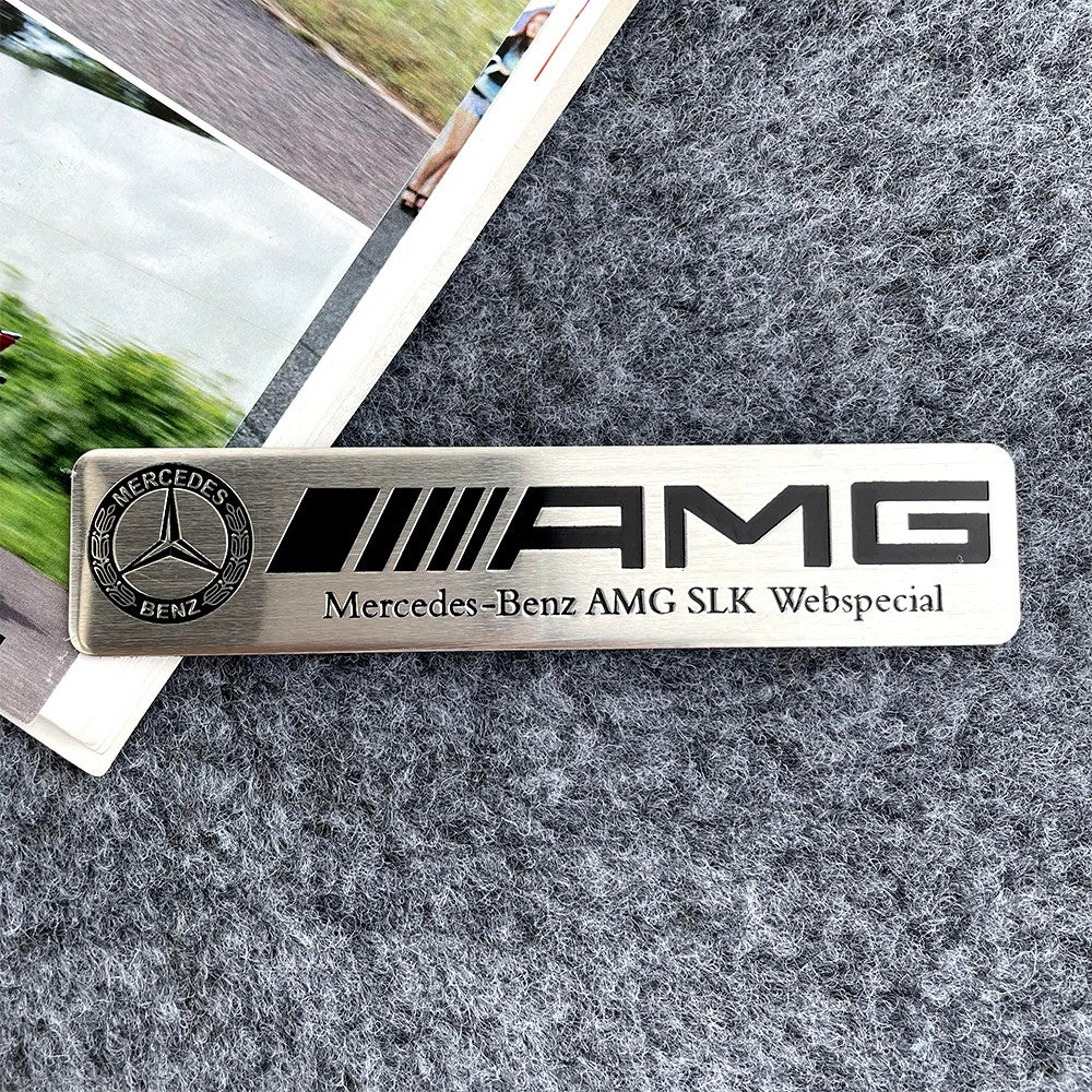 BMW & Mercedes-Benz Metal Emblem Badge Stickers