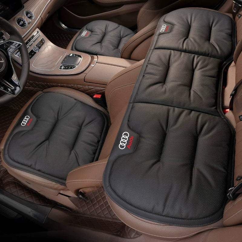 Audi Elite Cloud-Top Seat Cushions – Perforated Breathable All-Season Comfort