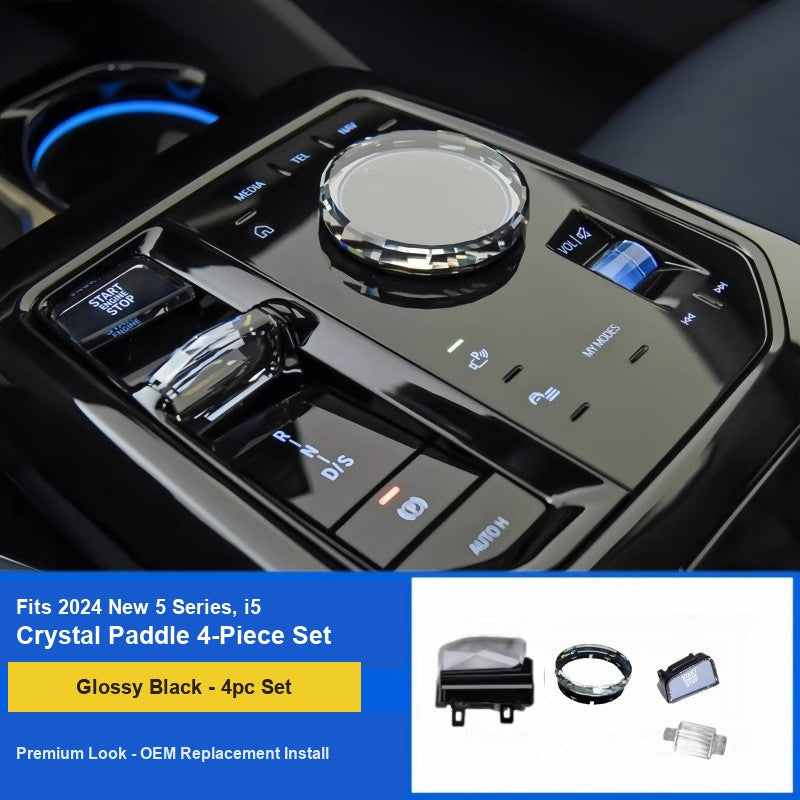 BMW Crystal Paddle 4-Piece Set - Fits 5 Series i5