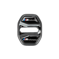 Cubierta de cerradura de puerta BMW M Performance – Acero inoxidable, juego de 4