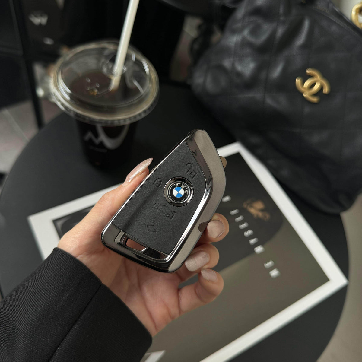 Compatible with BMW key covers, new 5 Series 7 X1 X5 X3 shell X4 X6 35 530 Blade 3 Series 325li buckle