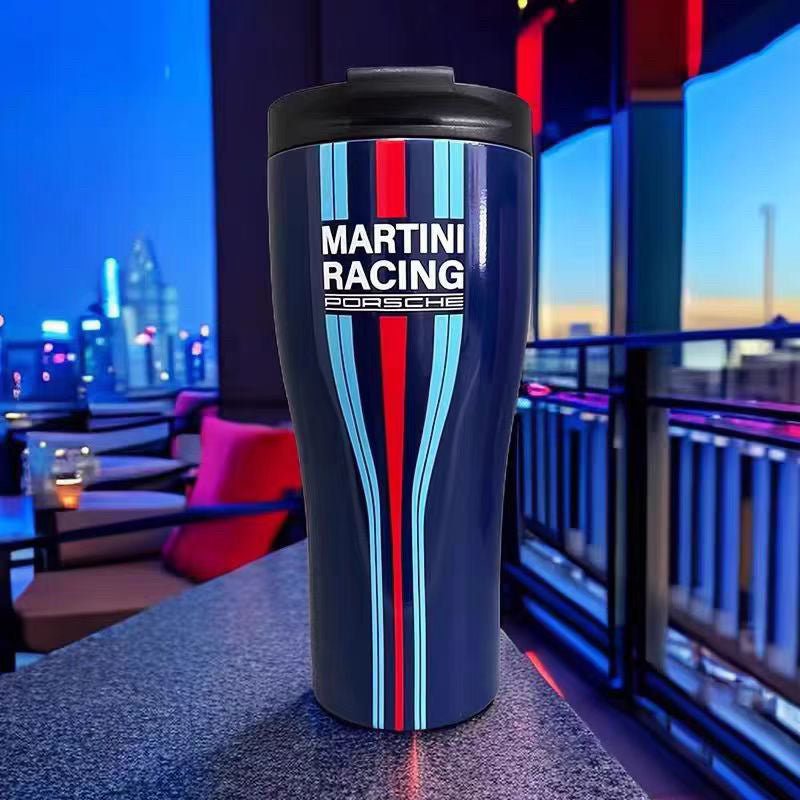 Porsche Insulated Travel Mug – Stainless Steel Hot & Cold Cup
