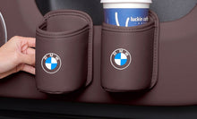 BMW læder kopholder til bil - Opbevaringslomme til dør