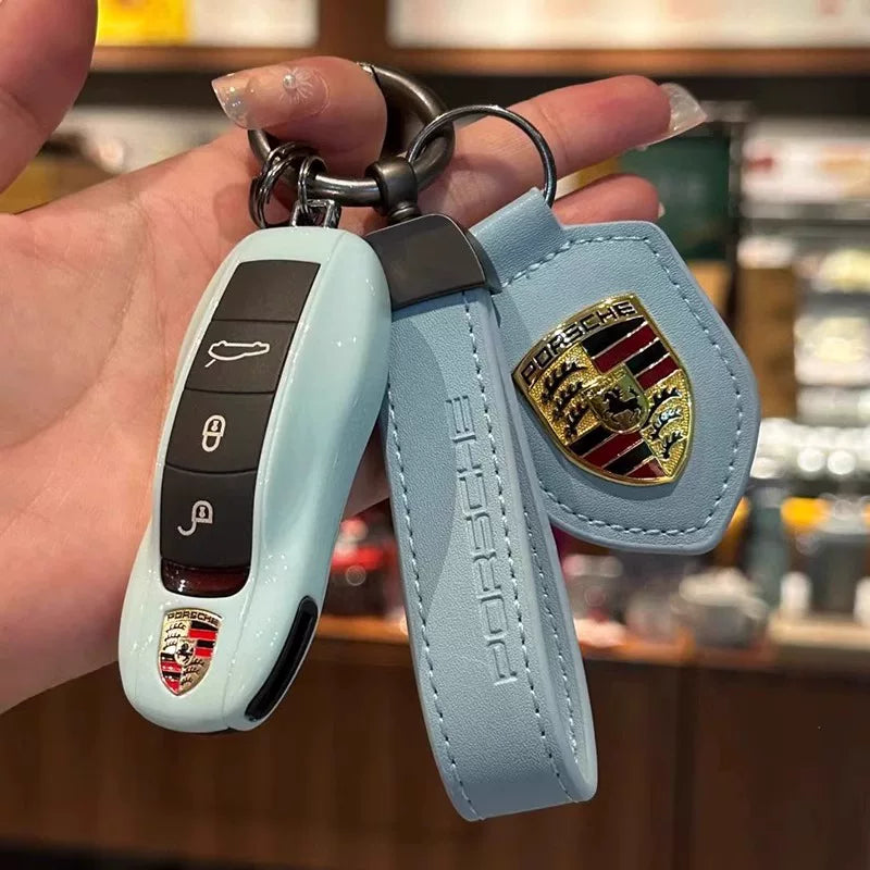 Porsche Signature Gloss Key Shell – 13-Colour Crest Collection and Houndstooth Edition