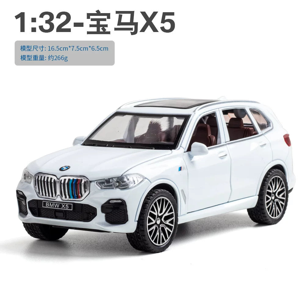 1:24 Brilliance BMW 5 Series 525 model 36 GT Alloy X1 X2 X4 car 530 model BMW new 540