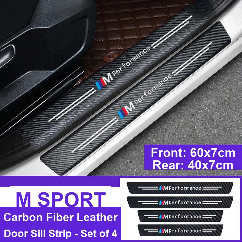 M Sport style door sill strip set of 4 with dimensions