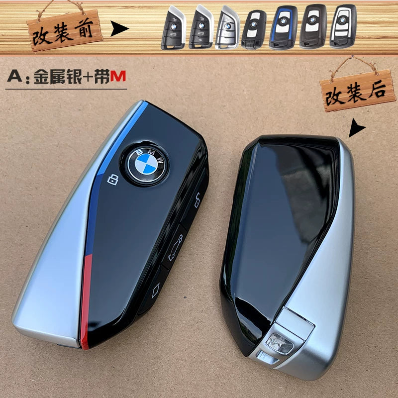 Applicable to BMW key upgrade and modification, old knife peak model, 24 U-bottom remote control 34567 series special modification